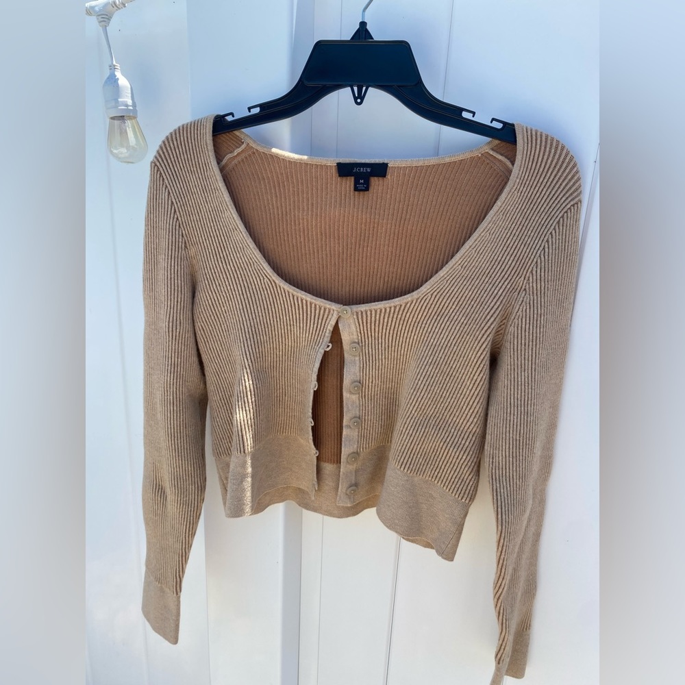 J Crew Cropped Sweater